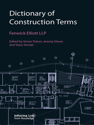 cover image of Dictionary of Construction Terms
